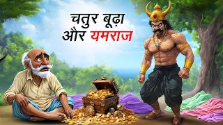 चतुर बूढ़ा और यमराज  KANJOOS SETH AUR YAMRAJ  HINDI KAHANIYA  COMEDY FUNNY STORIES [upl. by Pauli209]