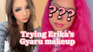 Trying Erikas Gyaru makeup ♡ The Name I Love [upl. by Efron]