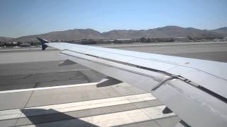 HD Delta A320 Takeoff RenoTahoe International Airport Nevada [upl. by Ellainad]