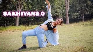 Sakhiyan20Hindi SongDance Cover sakhiyanbollywoodsongs [upl. by Assennej864]