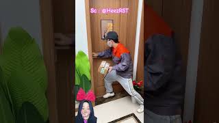 ALARM PENAHAN PINTU ANTI MALING ⁉️ HeezRST shorts funny dubbing [upl. by Adnwahsal]