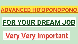 Hooponopono prayer for Job  Release Negativity  Attract Miracles lawofattraction hooponopo [upl. by Kiyohara]