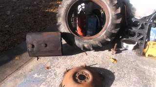 1950 ferguson TED 20 tractor restoring part 1 to 2 [upl. by Town]