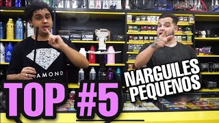 TOP 5 MELHORES NARGUILES PEQUENOS BARATOS [upl. by Najram]