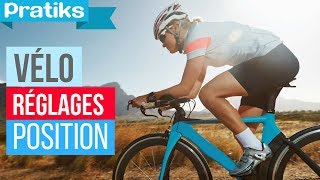 Triathlon  Vélo  Comment choisir les bons réglages et la bonne position   Sport [upl. by Ladnor]