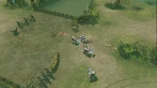 Dawn of War 2 Fights Purifiers vs Howling Banshees [upl. by Une]