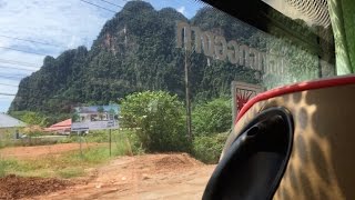 Bus Ride from Krabi Town to Phuket [upl. by Butterfield]