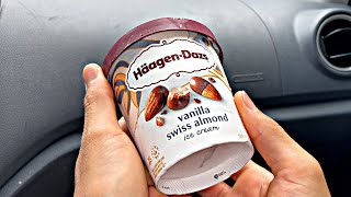 Haagen Dazs Vanilla Swiss Almond Ice Cream [upl. by Lydia]