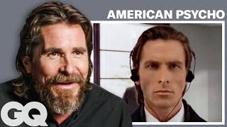 Christian Bale Breaks Down His Most Iconic Characters  GQ [upl. by Drahser597]