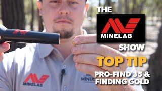 How to use a Minelab PROFIND Pinpointer to Find More Gold [upl. by Wilhelm]