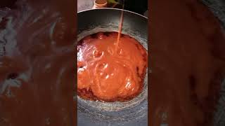 Edible Cocoyam and Lucus beans sauce viralvideo food vlog youtubeshorts youtube cocoyam [upl. by Selokcin]