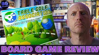 Table Golf Association Board Game Review [upl. by Llij768]