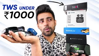 TOP 5 TWS Earphones Under Rs1000 [upl. by Kalvn197]