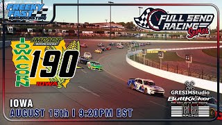 Full Send Racing Series S3  R5  Iowa Speedway Presented by Impact Sim Designs iracing freekyfast [upl. by Adriene]