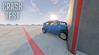 Autobello SlowMotion Frontal Impact BeamNg Drive  PART 4 [upl. by Samled]