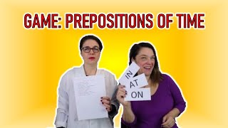 Game  Prepositions of Time [upl. by Oneal]