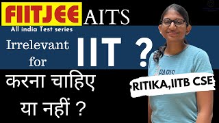 FIITJEE All india test series is Irrelevant  jeeadvanced jee2023 jee2024 [upl. by Cristina]