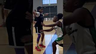 OLY BASKETBALL ACADEMY 12u guard QJ Steplight [upl. by Shaughn]