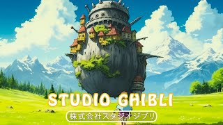 지브리 애니 OST 오케스트라 버전 🌺 Studio Ghibli Orchestra Collection  천공의 성  센과치히로의행방불명 하울의 움직이는 성하울의 움직이는 성 [upl. by Leirua]