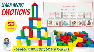 EMOTIONS SONG  Feelings for Toddlers and Preschool Kids  Social Story  Gestalt Language Processor [upl. by Butterfield183]