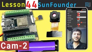 ESP32 Tutorial 44  ESP32 Camera Web Server Video Stream Over Wifi CAM2  SunFounders ESP32 kit [upl. by Raybourne]