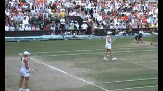 Samantha Stosur amp Rennae Stubbs vs Serena amp Venus Williams final 2 Wim 2009 [upl. by Austen]