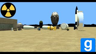 Garrys mod NUCLEAR Bomb test Hbomb [upl. by Sibyl83]