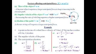 UNIFORM CIRCULAR MOTION LESSON 2 [upl. by Gautea]