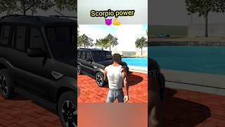 Scorpio power 😈💪 indian bike driving 3d game gaming indianbikedriving3d shorts trending video [upl. by Muldon]