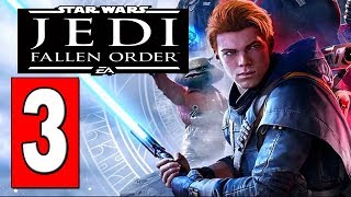 STAR WARS JEDI Fallen Order Walkthrough Part 3 LOCATE TARFFUL ON KASHYYYK  Explore Tomb Eilram [upl. by Atirec426]