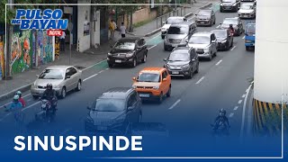 MMDA sinuspinde ang number coding scheme ngayong araw [upl. by Zeiler]