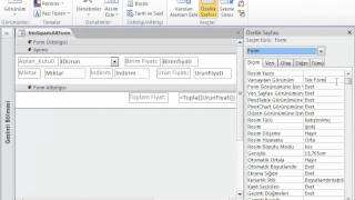 MİCROSOFT ACCESS 2010 VİDEO EĞİTİMİ9 [upl. by Margareta141]