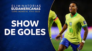 TODOS LOS GOLES  FECHA 7  ELIMINATORIAS SUDAMERICANAS [upl. by Melodee]