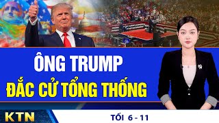 TỐI 611 Các lãnh đạo thế giới chúc mừng ông Trump Bão Yinxing rất mạnh sắp tiến vào Biển Đông [upl. by Aivatnahs263]