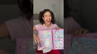 Hello kitty unboxing from part 2 sheglamofficial youtubeshorts shortvideo sheglam [upl. by East]