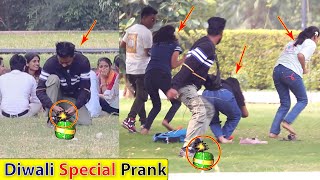 Diwali Special Prank 2023  Bhasad News  HappyDiwali2023 [upl. by Yennaiv]