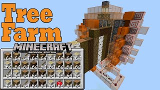 4 Type Tree Farm Tutorial Bedrock 116 Simple Fast and Reliable [upl. by Pascia]