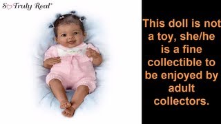 So Truly Real Interactive Baby Doll Taylors Ticklish Tootsies by Ashton Drake Realistic Baby Dolls [upl. by Ximenez]