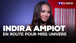 Comment Indira Ampiot se prépare pour Miss Univers｜TF1 INFO [upl. by Anhpad]