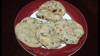 Making Levain Bakery Oatmeal Raisin Cookies  Recipe [upl. by Amorette368]