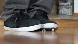 720 FLIP ON A FINGERBOARD DONE WITH FEET ONLY [upl. by Scrope]