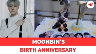 SEVENTEENs Seungkwan and ASTRO Members Honor Moonbins Birth Anniversary with VIVIZ Members [upl. by Aissac]