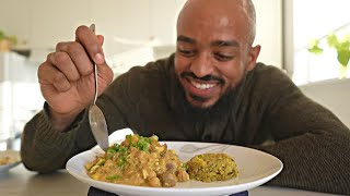 Creamy Sea moss Vegan Stew amp Mofongo recipe Mashed Fried Plantain  My Best Feast Yet [upl. by Amargo]