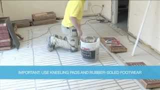 Underfloor Heating Kit Installation Ecoflex Flexel [upl. by Nama33]