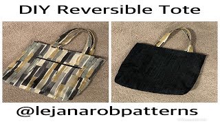 DIY Reversible Tote [upl. by Anastasius862]