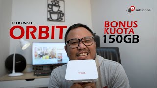 Telkomsel Orbit ada Bonus Kuota 150GB Caranya gimana [upl. by Anaynek]