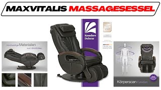 maxVitalis Shiatsu Massagesessel im TestVergleich 2024🥇Fernsehsessel mit Wärmefunktion [upl. by Auqkinahs]