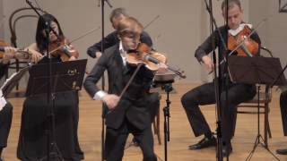 Mendelssohn Violin concerto in D minor  Zagreb soloists Yury Revich [upl. by Sutit]