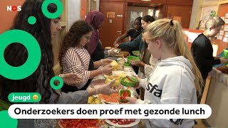 Eten op school eigen eten mee of lunch van school [upl. by Etnomed]