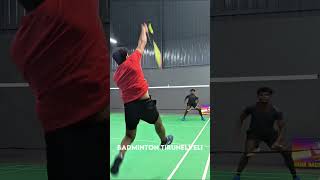 Quick Rally 🏸🤟 shorts badminton lindan yonex lcw rally badmintonlovers smash badmintonevent [upl. by Anaiad797]